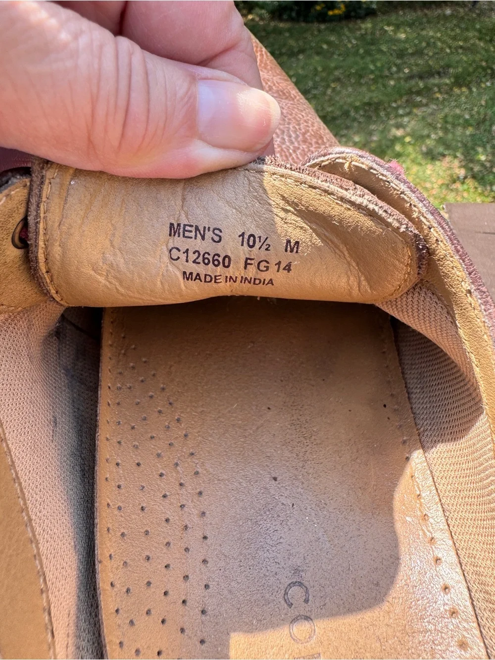Cole Haan brown leather